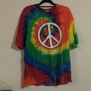 Men’s tye dyed Joe’s Crab Shack graphic tee